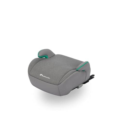 Bebeconfort Manga i-Safe | Réhausseur Voiture Enfant 6-12 ans | Sécurité Optimisée | Tissus Doux & Tinted Black | 128-15