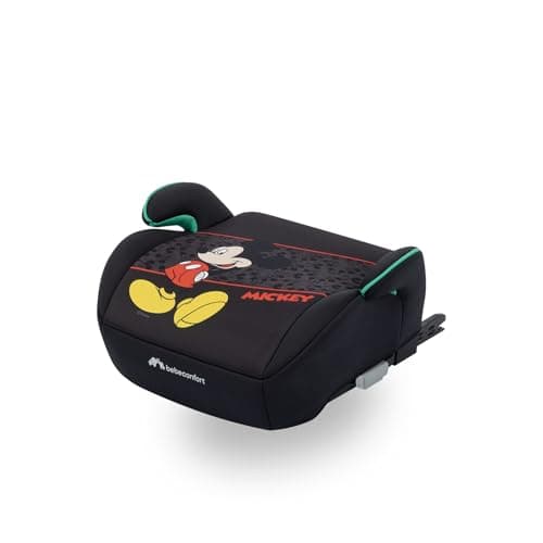 Bebeconfort Manga i-Safe | Réhausseur Voiture Enfant 6-12 ans | Sécurité Optimisée | Tissus Doux & Tinted Black | 128-15
