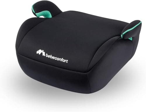 Bebeconfort Manga i-Safe | Réhausseur Voiture Enfant 6-12 ans | Sécurité Optimisée | Tissus Doux & Tinted Black | 128-15