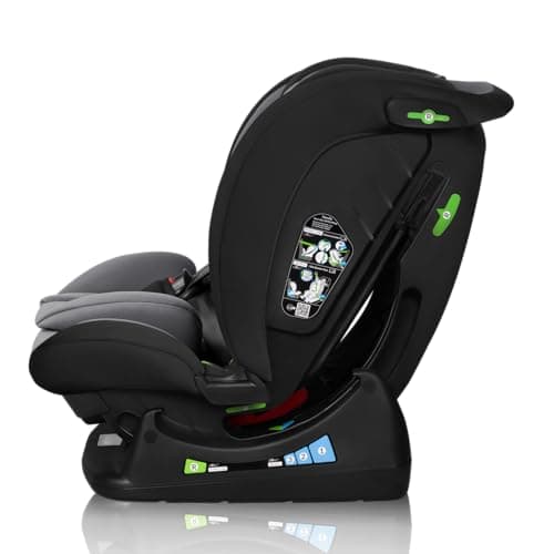 LIONELO IZZY I-SIZE Siège Auto Bébé Universel pour Toutes Les Voitures, Appui-tête Renforcé et Reglable, R129 i-Size 13