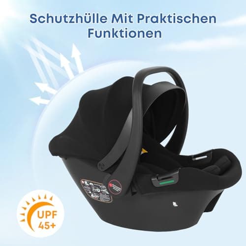 BabyVoyage i-Size R129 siège auto léger pour bébé noir 40-85cm