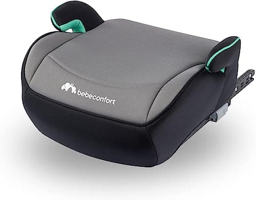 Bebeconfort Manga i-Safe | Réhausseur Voiture Enfant 6-12 ans | Sécurité Optimisée | Tissus Doux & Tinted Black | 128-15