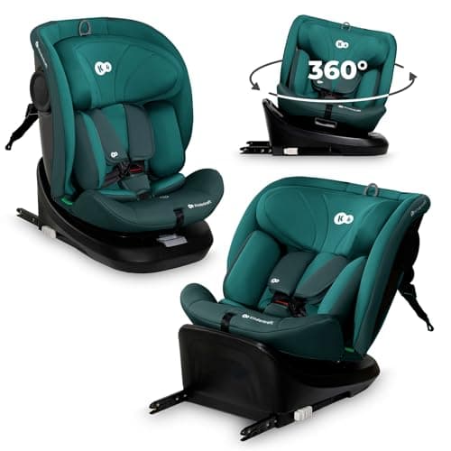 Kinderkraft I-GROW Siège auto bébé I-SIZE, evolutif 0 à 36 kg, dès la naissance pour 12 ans environ, protections latéral