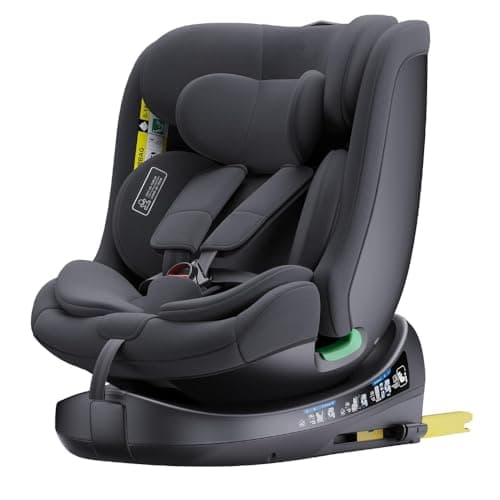 YAZOCO Siège auto bébé I-SIZE, evolutif 0 à 36 kg, pour toute la croissance de votre enfant, de la naissance à 12 ans en