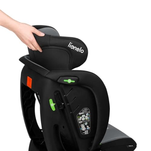 LIONELO IZZY I-SIZE Siège Auto Bébé Universel pour Toutes Les Voitures, Appui-tête Renforcé et Reglable, R129 i-Size 13
