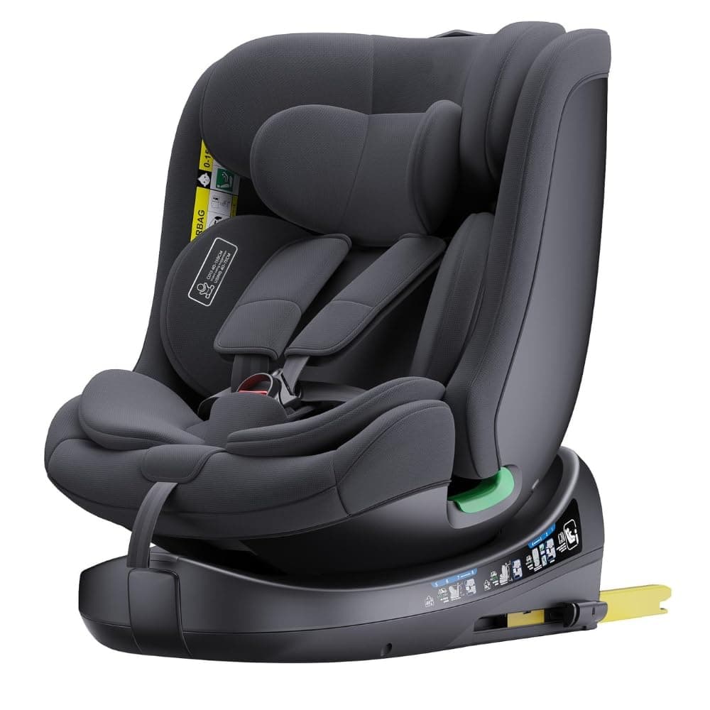 YAZOCO Siège auto bébé I-SIZE, evolutif 0 à 36 kg, pour toute la croissance de votre enfant, de la naissance à 12 ans en